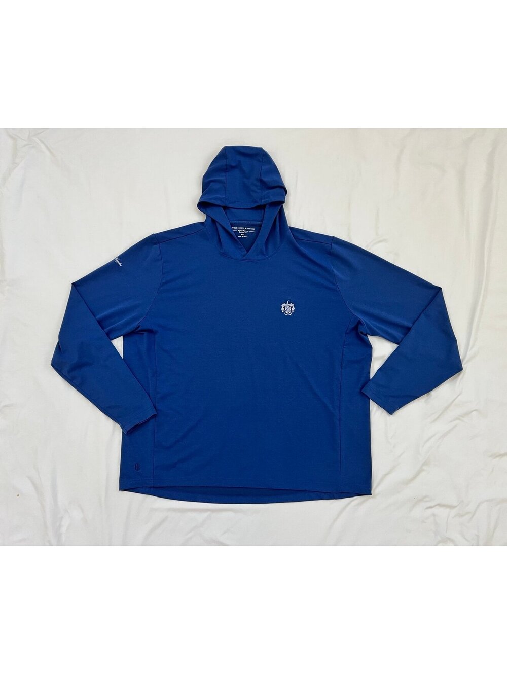 Holderness & Bourne men’s size XXL blue “Jackson hoodie” long sleeved top